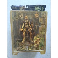 Realm Of The Claw KAELA 7.25" Action Figure 2001 Stan Winston Creatures KAELA Jaguar Orc Doll The box is slightly yellowed