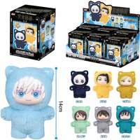 Jujutsu Kaisen Season 2 Neko Park Party Series Blind Box Cute Plush Doll Keychain Anime Doll Room Decoration Collectible Gift