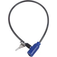 AliExpress NONE Bicycle Safety Lock Metal Universal Anti-Theft Lock Motorcycle Wire Lock Safety Cable with 2 Keys Bicycle Outdoor Supplies