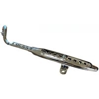 Motorcycle original exhaust pipe is suitable for DAX70 muffler JC70 CUB modified exhaust pipe, electroplating