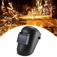 Flip Front Welding Mask Face Protector Professional Dust Resistant, 180° Rotation Adjustment, Work Protective Gear, Face Shield