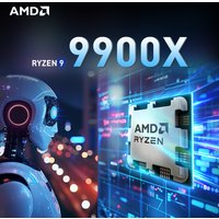 AMD Ryzen 9 9900X NEW 12-Core 24-Thread L3=64M 4.4GHz Processor 120W 4NM Socket AM5 R9 9900X DDR5 but without fan