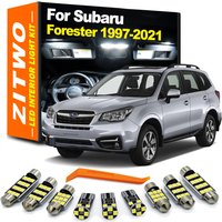 ZITWO LED Interior Dome Map Light Bulbs Kit For Subaru Forester SG SH SJ SK 1997- 2015 2016 2017 2018 2019 2020 2021 Accessories