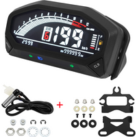 Motorcycle Instruments Panel Universal Digital Motorcycle Speedometer Display Hour Meter Gauges ATV Tachometer Motor Accessories