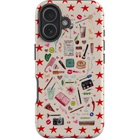 Luxury Clmj Just A Girl Phone Case for iPhone 17 16e 16 15 14 13 12 11 X XS XR XSMAX 8 Air Pro Max Plus Double-layer Back Cover