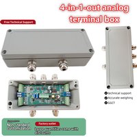 Industrial Load Cell Amplifier & Signal Converter for 1-8pcs 350Ω Bridge Sensors, Voltage/Current (0±5V, 0±10V, 0-5/10V, 4-20mA)