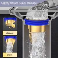 Toilet Shower Copper Floor Drain Core Anti Odor and Insect Repellent Device Springboard Self Sealing Core Bathroom Accessories