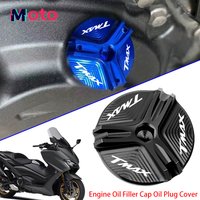 Fit For Yamaha T-MAX 560 530 500 TMAX 530 SX/DX TMAX560 Motorcycle Accessories Aluminium Engine Oil Filler Cap Oil Plug Cover