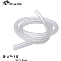 Bykski ID 9.5mm + OD 12.7mm ID10mm + OD16mm Outer Diameter Flessibile Tube / Transparent Water Hose Pipes 1 Meter/pcs B-WP-13