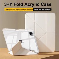 For iPad Air 5th 6th 12th 11th iPad Pro 11 12.9 13 Air 11 M4 10th Gen 10.9 10.2 9th 8th 9.7 Mini 7 6 Smart Case with Pen Holder