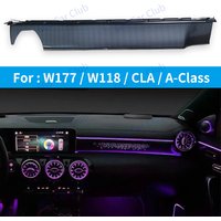 64 Colours Co Pilot Star Light Trim Panel For W177 W118 A Class CLA Car Dashboard Starry Sky Decorative Lamp Ambient Light Refit