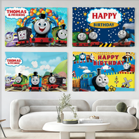 Cartoon T-Thomas And F-Friends flag Suitable For Party Club Outdoor Interior Wall Art Decoration Banner Gift
