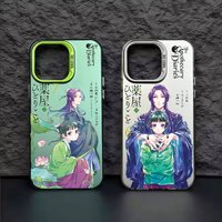 Maomao Jinshi A-Apothecary Diaries Phone Case Color Silver Shell For iPhone 17 16 15 14 13 12 11 Pro Max Plus