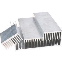 40×40×20mm/100×40×8mm/100×40×20m/100×100×18mm Extruded Aluminum Heatsink For High Power LED IC Chip Cooler Radiator Heat Sink