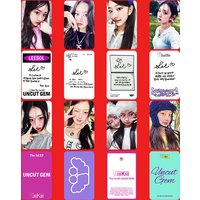 5pcs/set KIIIKIII debut album UNCUT GEM single LOMO card collector card HAUM KYA JIYU high quality postcard girl gift photo card