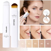Dual-Ended Color Changing Foundation Stick Lightweight & Smoothly Blending Foundation Even Skin Tone Makeup For All Skin Type