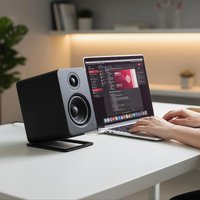 2Pcs Enhance Spatial Sound Effects And Shock Absorption Desktop Speaker Stand For Tabletop Audio Support Or Computer Speaker