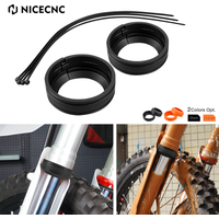 NICECNC For 2024 KTM EXC 300 EXCF 450 350 SX 125 SXF 450 2004-2024 Husqvarna TE 300 FE 450 350 2014-2024 Fork Mud Scraper Kit