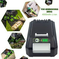 24V 8.0/4.0Ah Lithium-ion Replacement Battery G24B2 for Greenworks ALL devices of 24V tools 29842 29852 BAG708 29322 21342