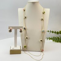 Long Chain High Quality Jewelry Pearls Necklace Sets for Women Party Birthday Gifts FHK29391