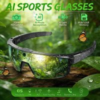 New 800W HD Smart Glasses Men 32GB Anti-Shake Camera Glasse Video Record Translation Sport Sunglasses Driving IP66 Goggles Women