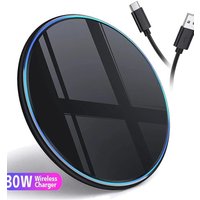 30W Wireless Charger Fast Charging For iPhone 16 15 14 13 X XR XS Max 8 For Samsung S10 S20 Note 10 20 Xiaomi Huawei Honor Phone