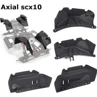 4pcs 1/10 Mud Flaps For 1/10 Axial SCX10 Rc Plastic Mud Flaps RC Upgrade Part RC Car Accessories
