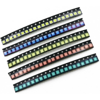 5Packs 500pcs 1210 SMD LED Assortment 5 Colors Red Yellow Blue Green White 20pcs/Color