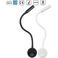 CE Certified Hotel Bedromm Reading Wall Lamp Sconces Indoor Mural Picture Frames Spotlights 3W Night Lights Adjustable Hardwired