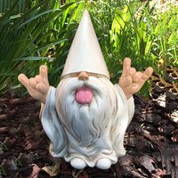 Creative cartoon gnome fun resin statue ornaments beautify home office desktop decorations Pastoral resin ornaments