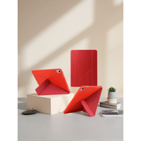 For iPad Air 11 M4 Case 2026 (A3460)Air 11 M3 M2 11inch 2024 Flip Cover Tri+Y-Folded Magnetic Stand PU Leather iPad Tablet Cases