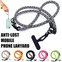 1pcs Adjustable Crossbody Long Mobile Lanyard Detachable Neck XYun Cord Lanyard Strap Hanging Shoulder Anti-Lost Lanyard