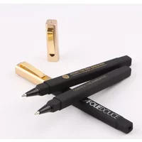 100pcs Free Custom Logo Square Ballpoint Pens ABS Material for Promotional Advertising Gift Pen