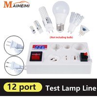 Led Tester for E27 B22 E14 Light Bulb Tester Multi-purpose Screen Tester Led Electric Power Voltage Power Tester for Light Bulb