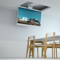 Remote Control Motorized Flip Down Flat Screen TV Ceiling Lift TV Stand Mount for 32-70inch TV for Conference Room Hotel School