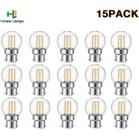 B22 Bayonet Base G40 Dimmable Led Bulbs 220V 1W 2700K Replaceable Pendant Energy Saving Retro Filament Lamp Indoor Outdoor Light