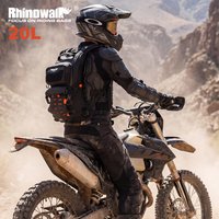 Rhinowalk Waterproof Motorcycle Backpack 10L With Rain Cover Cycling Backpack Motorcycle Luggage & Bags Motorcycle Accessories