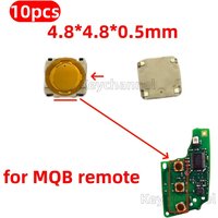 4.8MM*4.8MM*0.5MM Car MQB Remot Key Switch Touch Swicth Repair Car Key Button Switch for Jetta Polo Tiguan A3 Passat MQB Key