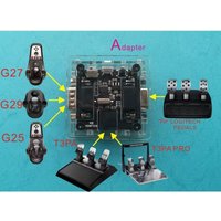 Adapter Converter For Logitech G25/G27/G29 Simracing Game Pedal Gear Shift-er MOD Adapter for Thrustmaster T3PA PRO Pedal