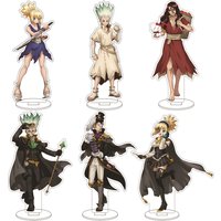 16CM Anime Dr.STONE Ishigami Senku Kohaku Ogawa Yuzuriha Shishio Tsukasa Suika Oki Taijiu Cos Acrylic Figure Stand Ornaments