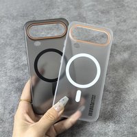 For Honor Magic8 Pro Air Case Simple Transparent Anti-slip Lens Magnetic PC Cover For Honor Magic 8 Air Shockproof Funda