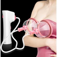 Electric Breast Machine Rechargeable Sagging Chest Massage Pump Electric Cupping Device Firming Chest for Women Family Lover