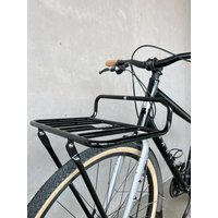 PIZZ Mountain Bike Bicycle Basket H1 Foldable Bike Vegetable Basket Front Rack No Frame Aluminum Alloy High Capacity 10kg