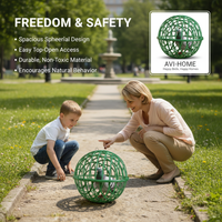 Ball Shaped Rolling Circular Cage Internet Celebrity Walking Chicken Design Small Animal Protection Cage for Rabbits And Other P