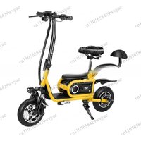 Ultra Lightweight Folding Electric Scooter, Portable 2-Wheel Mini E-Scooter for Adults, Men & Women Daily Commute
