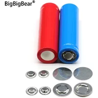 10~1000pcs 18650 Battery Spot Welding Cap Alternative Electrode Tip Cap Positive Weld Accessories Battery Negative Flat Gasket