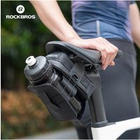 AliExpress ROCKBROS Thickened polyester wear-resistant saddlebags portable self-locking bags bicycle multifunctional storage tail bag