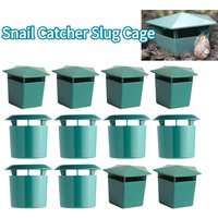 1/5/10PCS Snail Catcher Slug Cage Eco-friendly Reject Pest Bait Station Gintrap Tool Animal Pest Repeller Garden Farm Protector