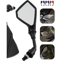 AliExpress PowerMotor 10MM Universal Side Mirrors Motorcycle Mirror Refit for Yamaha Suzuki Honda Kawasaki Dirt Bike Motocross ADV Scooter Accessories