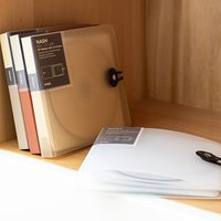 【C】1PC Plastic Disc CD Case DVD Holder Wallet Storage Bag Organizer Cover Bag Box CD DVD Album Box Cases With Buckle